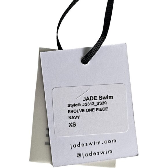 JADE SWIM Evolve One Piece Swimsuit Navy Blue - Picture 3 of 5